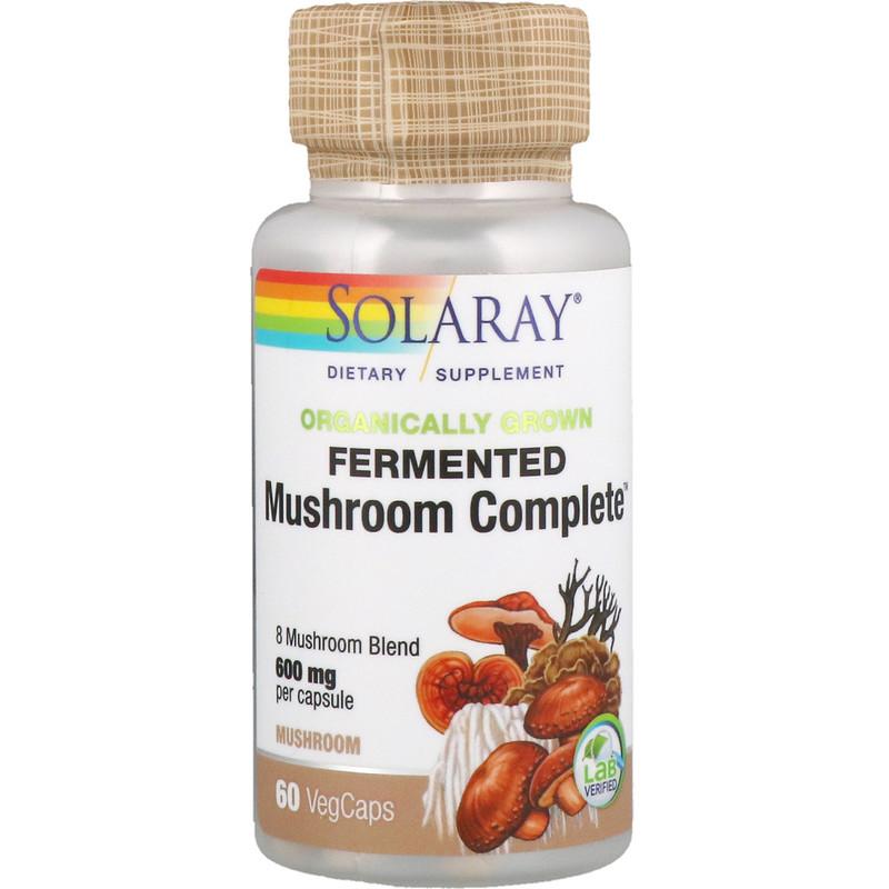 Solaray Fermented Mushroom Complete (60 Caps)
