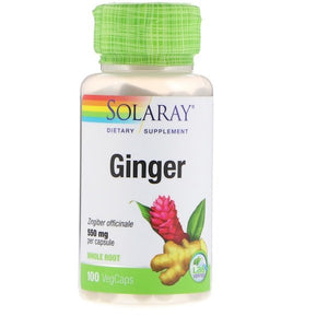 Solaray Ginger Root (100 Caps)