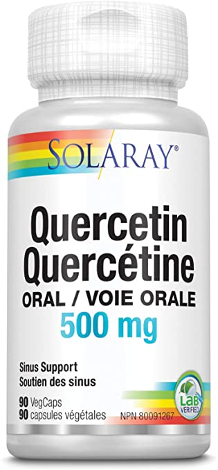 Solaray Quercetin 500mg (90 Caps)