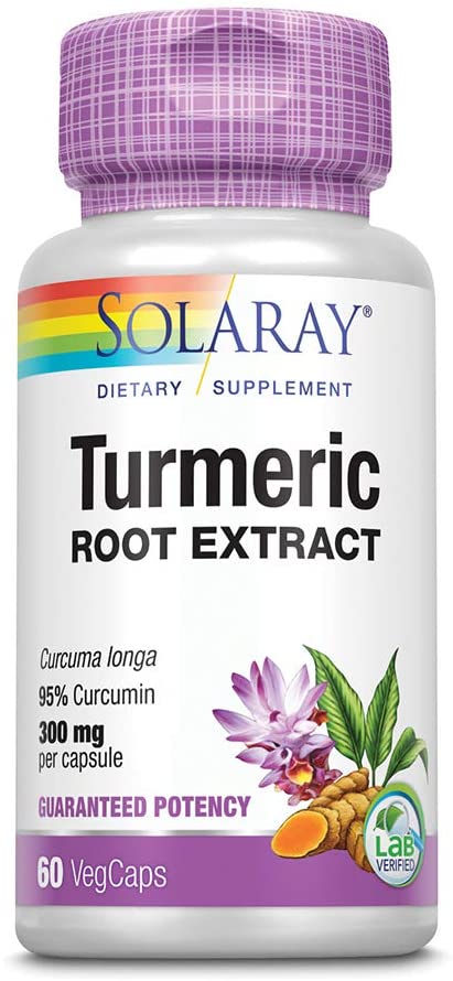 Solaray Turmeric Root Extract (60 Caps)