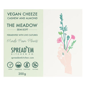 Spread'em Cheeze Alternative Block Meadow Herb & Garlic (200g)