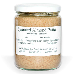 Organic Sprouted Almond Butter (500ml)