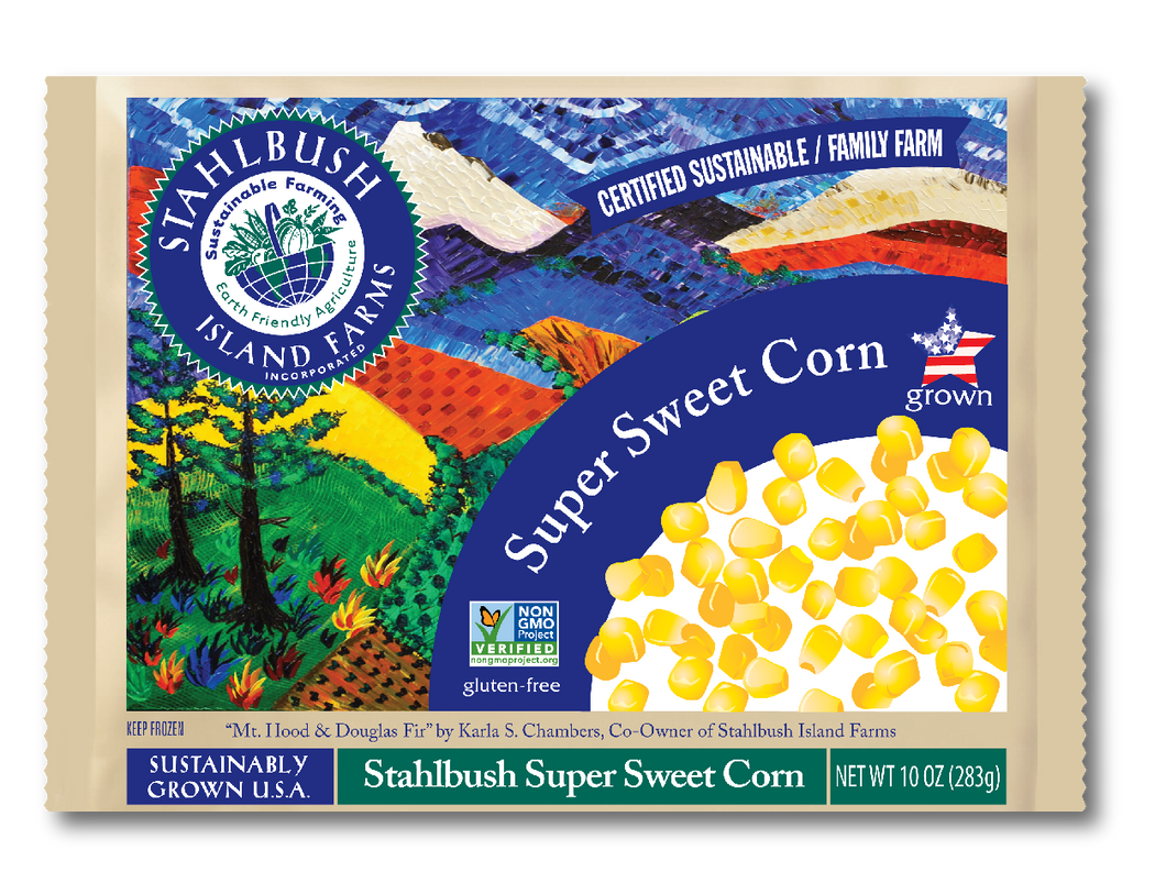 Stahlbush Frozen Whole Kernel Corn (340g)