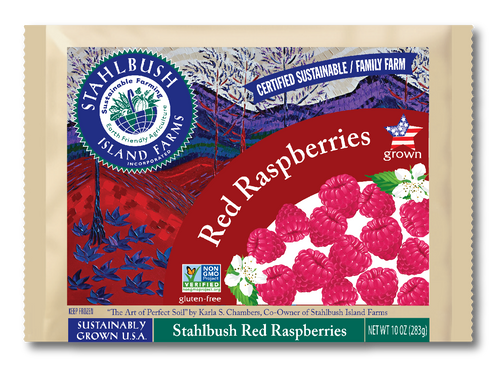 Stahlbush Frozen Red Raspberries (283g)