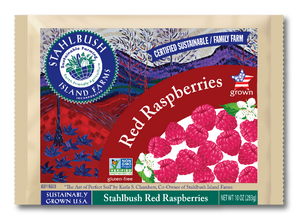 Stahlbush Frozen Red Raspberries (283g)