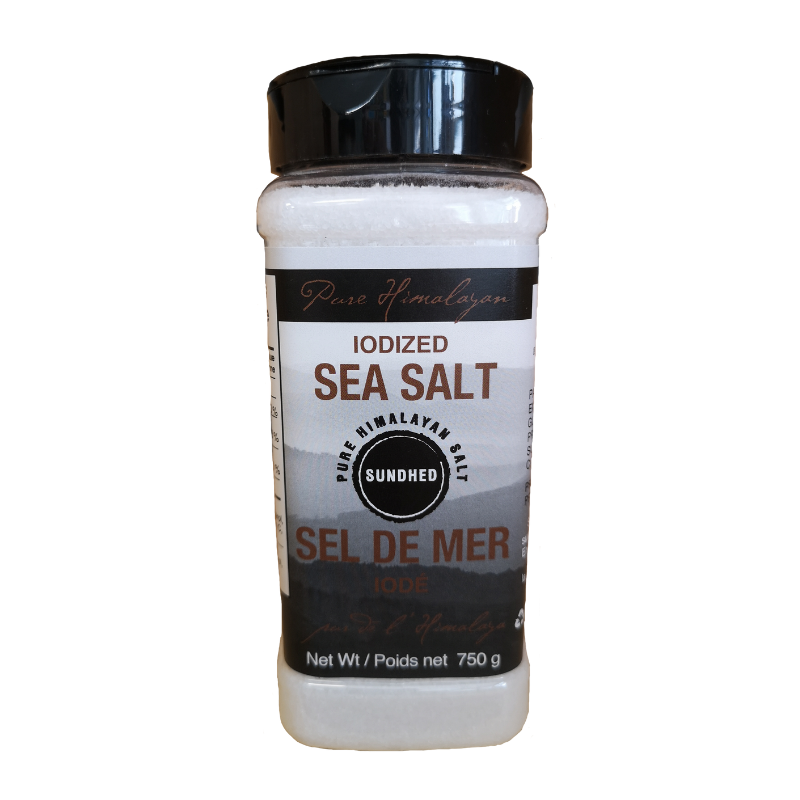 Sundhed Pure Himalayan Iodized Sea Salt (750g)