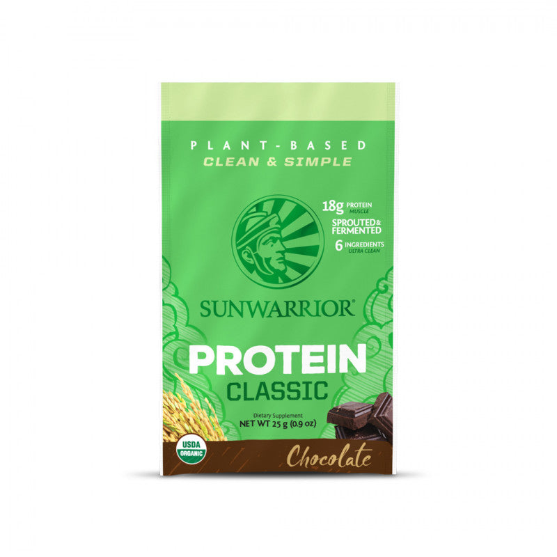 Sunwarrior Classic Chocolate Protein - SINGLE SERVE (25g)
