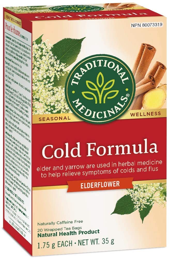 Traditional Medicinals Cold Formula Tea (20 Tea Bags)