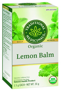 Traditional Medicinals Organic Lemon Balm Tea (16 Tea Bags)