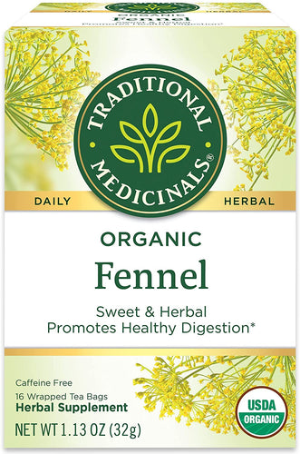 Traditional Medicinals Organic Fennel Tea (16 Tea Bags)