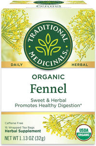 Traditional Medicinals Organic Fennel Tea (20 Tea Bags)