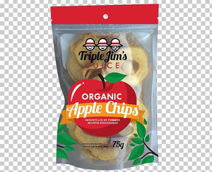 Triple Jim's Organic Apple Chips (75g)