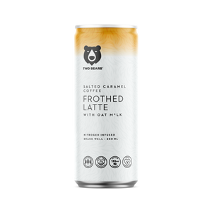 Two Bears Salted Caramel Coffee Latte w/ Oat Milk (250ml)