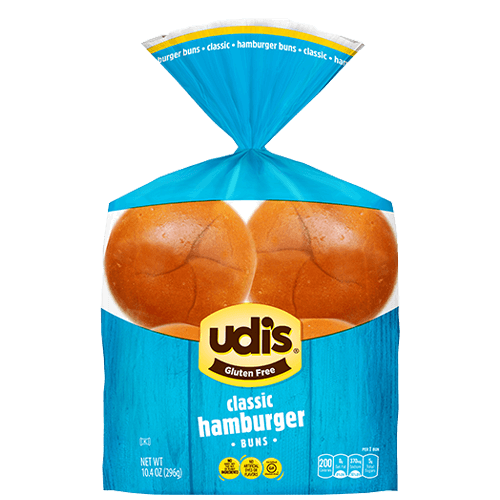 Udi's Gluten Free Hamburger Buns (4/pack)