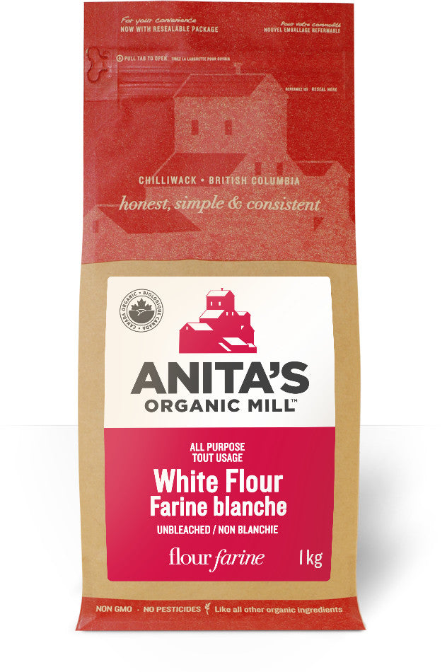 Prairie Flour Mills Organic Unbleached White Flour (50lb) Body Fuel