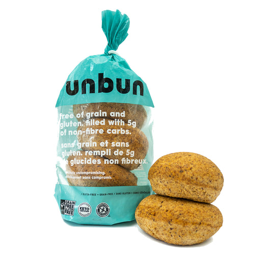 Unbun Gluten Free Keto Buns (4/Pack)