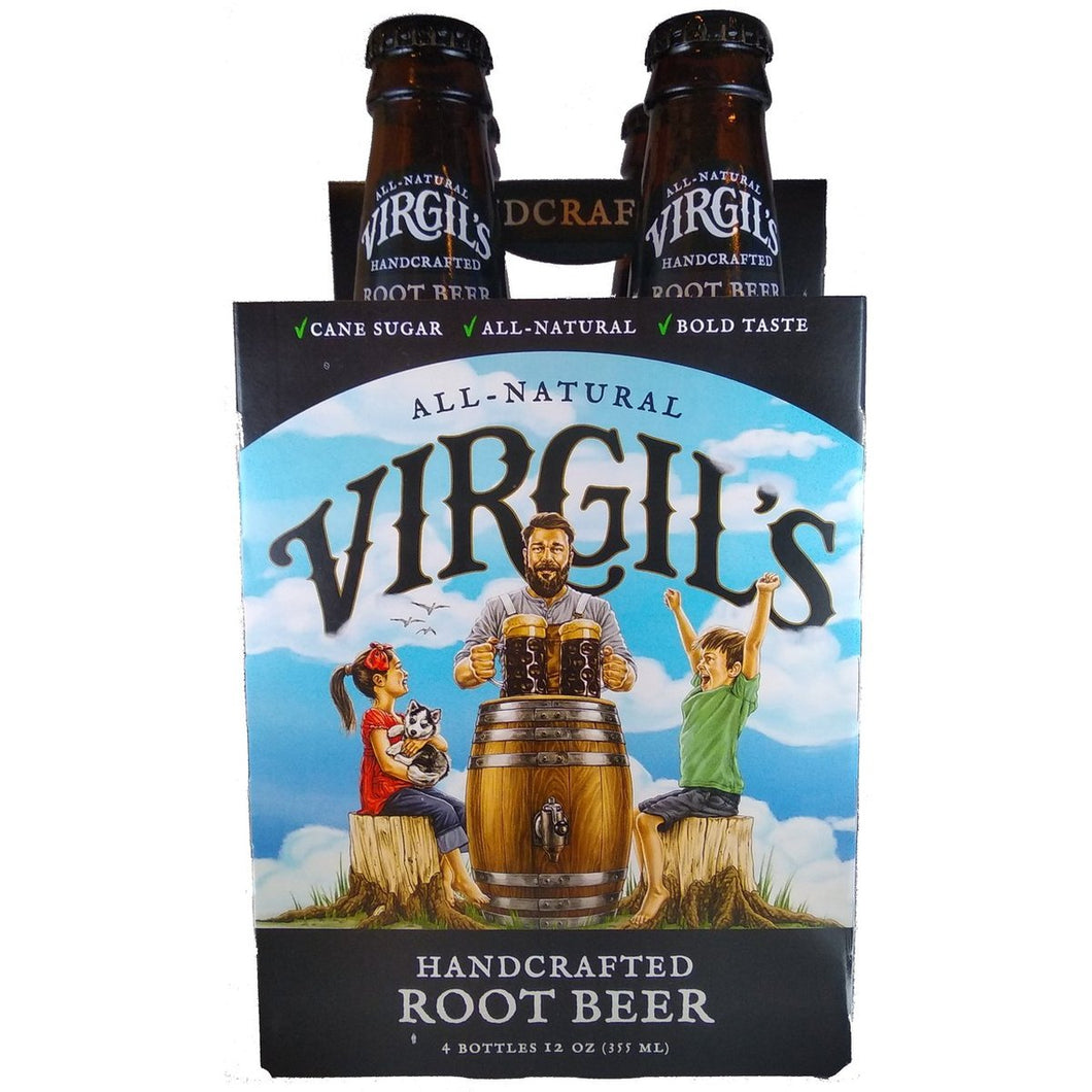 Virgil's Rootbeer Soda (4x355ml)