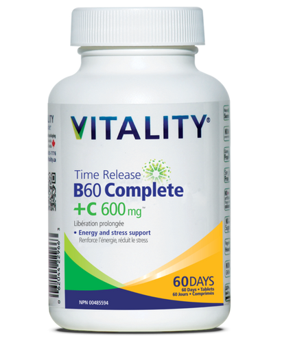 Vitality B60 Complete + C (60 Tablets)