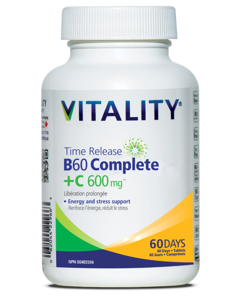 Vitality B60 Complete + C (60 Tablets)