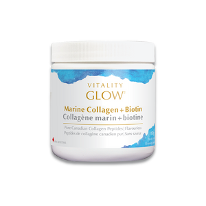 Vitality Glow Marine Collagen + Biotin (153g)