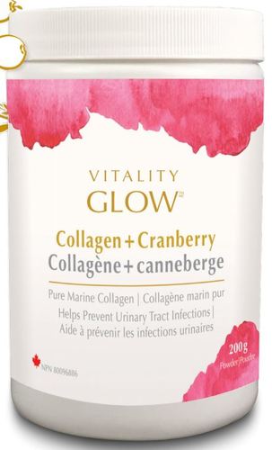 Vitality Glow Marine Collagen + Cranberry (200g)