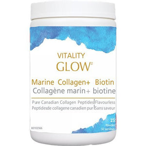 Vitality Glow Marine Collagen + Biotin (255g)