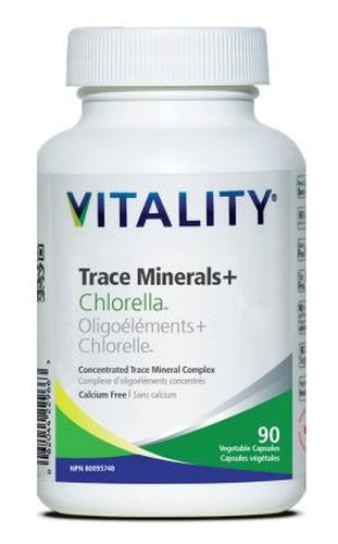 Vitality Trace Minerals+ Chlorella (90 Tablets)