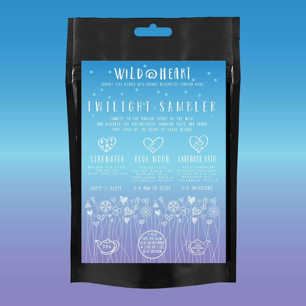 Wild@Heart Twilight Tea Sampler (3x10g)