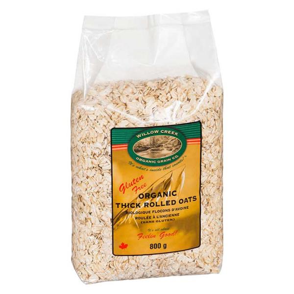 Willow Creek Gluten Free Thick Rolled Oats (800g)