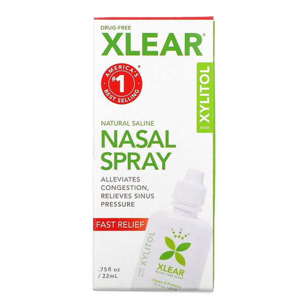 Xlear Natural Saline Nasal Spray (45ml)