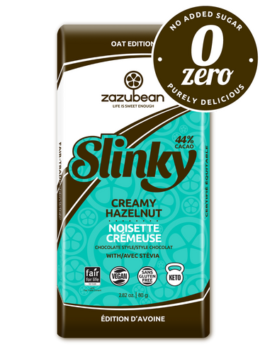 Zazubean Slinky Creamy Hazelnut Oat Edition (Low Sugar!) 80g