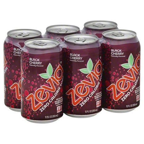 Zevia Soda Black Cherry (6 pack)