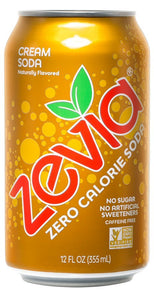 Zevia Soda Cream Soda (355ml)
