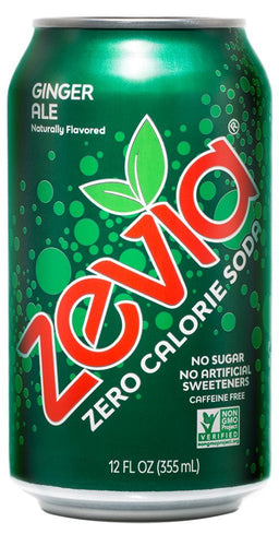 Zevia Soda Ginger Ale (355ml)