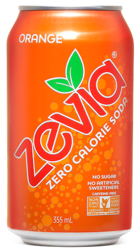 Zevia Soda Orange (355ml)