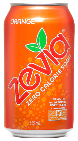 Zevia Soda Orange (355ml)