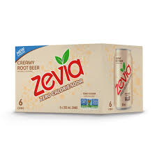 Zevia Soda Creamy Rootbeer (6 pack)